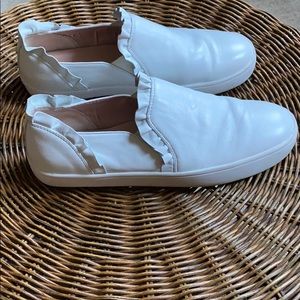 Kate Spade White Leather Lillie Slip-on Sneaker 8